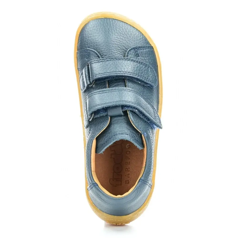 FRODDO BAREFOOT KOŽENÉ BOTY DARK BLUE
