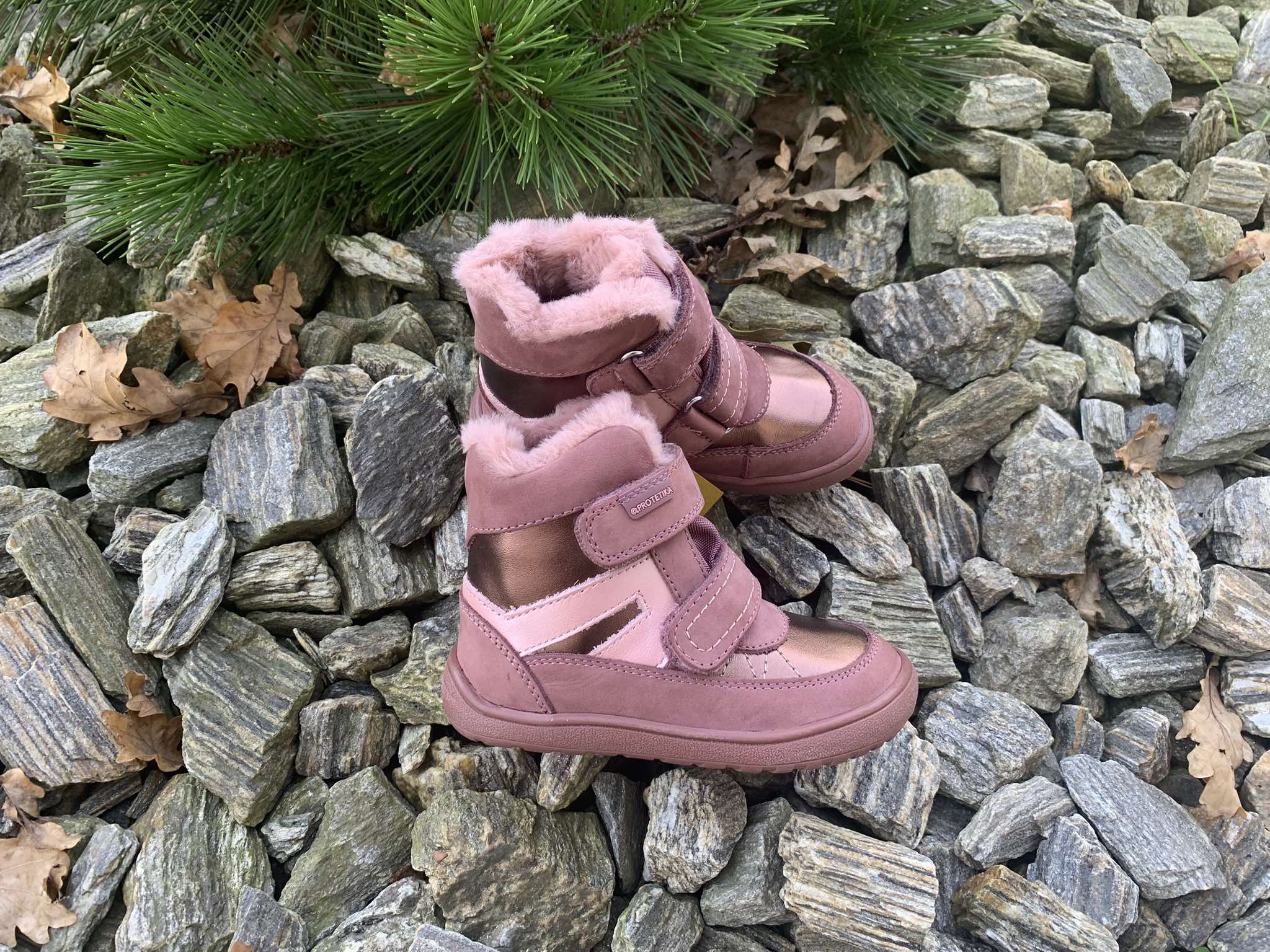 PROTETIKA BAREFOOT ZIMNÍ BOTY LETY PINK